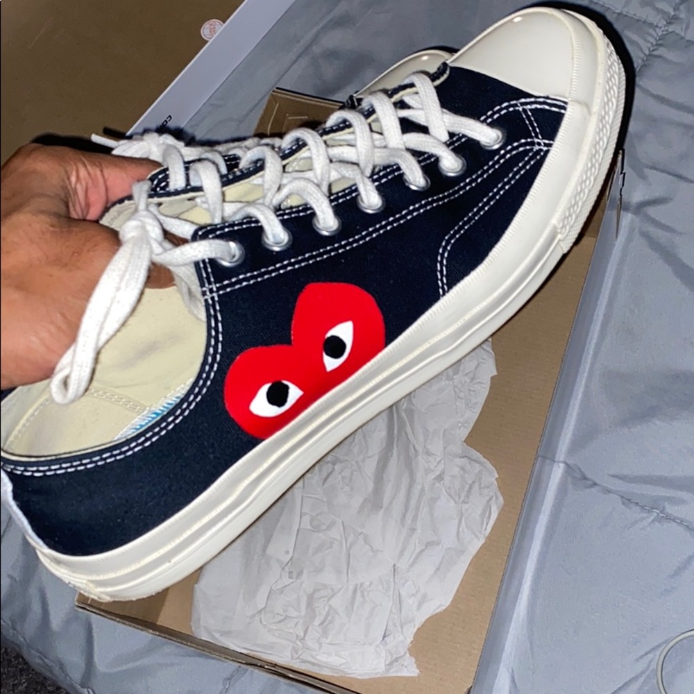 CONVERSE COMME DES GARÇON LOW TOPS
